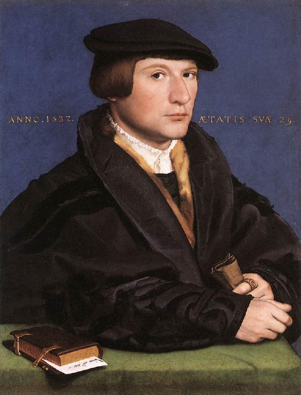 HOLBEIN, Hans the Younger Portrait of a Member of the Wedigh Family sf oil painting picture